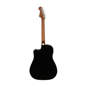 Fender California Redondo Player Slope-Shouldered Acoustic Guitar, Jetty Black