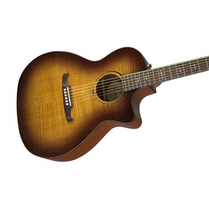 Fender FA-345CE Auditorium Acoustic Guitar, Tea Burst