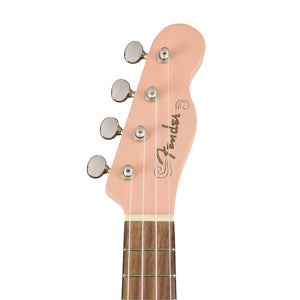 Fender Venice Soprano Ukulele, Shell Pink