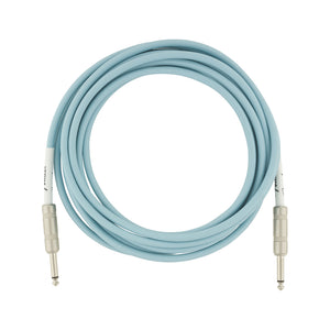 Fender Original Series Instrument Cable, 10ft, Daphne Blue