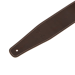 Fender Broken-in Leather Guitar Strap, Brown, 2.5inch