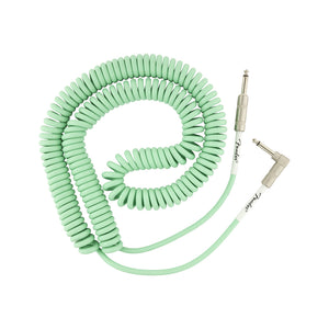 Fender Original Series Coil Cable, 30ft, Surf Green