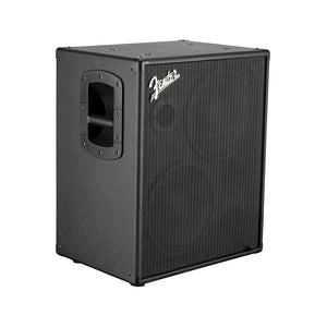 Fender Rumble 210 2x10 Bass Guitar Cabinet V3, Black/Black