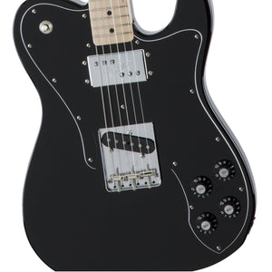 Fender Japan Traditional 70s Telecaster Custom Electric Guitar, Black