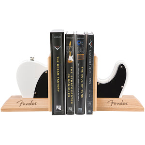 Fender Telecaster Body Bookends, White