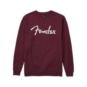 Fender Spaghetti Logo Pullover, Maroon