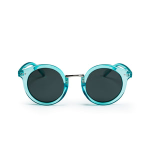 CHPO Vanessa Sunglasses, Turquoise/Black