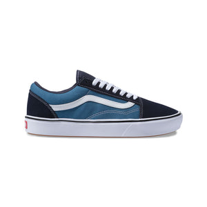 Vans UA ComfyCush Old Skool Classic Sneaker, Navy/Stv Navy