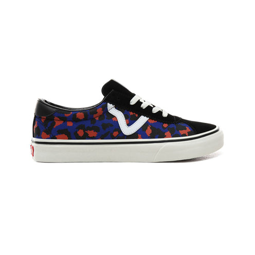 Vans UA Vans Sport Leopard Sneaker, Black/Surf The Web