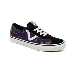 Vans UA Vans Sport Leopard Sneaker, Black/Surf The Web