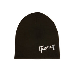 Gibson Beanie, Black /w White Logo