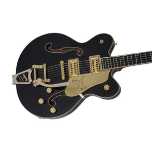 Gretsch G6636T Players Edition Falcon Centre Block Double-Cut Guitar w/String-Thru Bigsby, Black