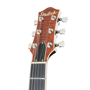 Gretsch G6228FM Players Edition Jet BT with w/V-Stoptail Flame Maple Guitar, Ebony FB, Bourbon Burst