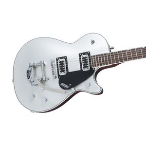 Gretsch G5230T Electromatic Jet FT Single Cut Electric Guitar w/Bigsby, Airline Silver