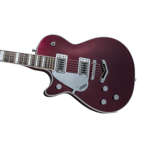 Gretsch G5220LH Electromatic Jet BT Single Cut Left-Handed Electric Guitar, Dark Cherry Metallic