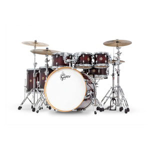 Gretsch CM1-E826P-DCB Catalina Maple 7-Piece Drum Shell Kit, Dark Cherry Burst