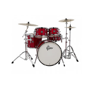 Gretsch GE4605R Energy 5-Piece Drum Kit w/Hardware (20inch BD), No Cymbals, Red