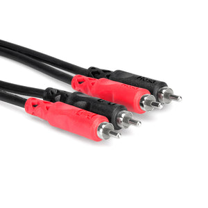 Hosa CRA-203 RCA to RCA Dual Cable, 3m