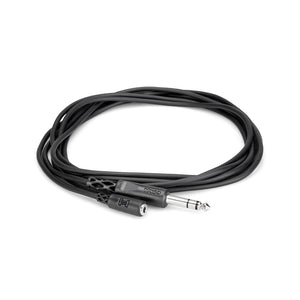 Hosa MHE-310 Extension Cable, 3.5mm to 1/4inch, 10ft