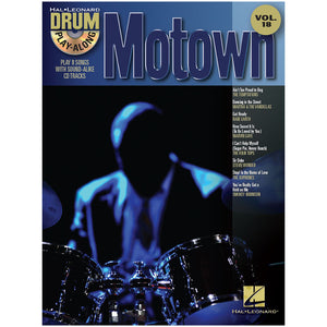 Hal Leonard Drum Play-Along Motown Volume 18 Book with CD