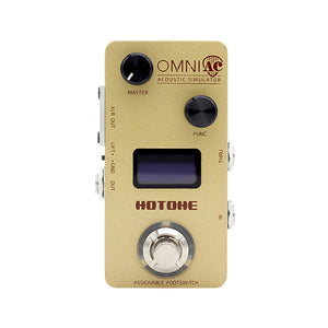 Hotone Omni AC Acoustic Simulator Guitar Pedal