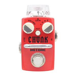 Hotone Skyline Series Chunk Analog Distortion Guitar Effects Pedal