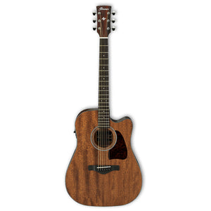 Ibanez AW54CE-OPN Artwood Acoustic Guitar, Open Pore Natural