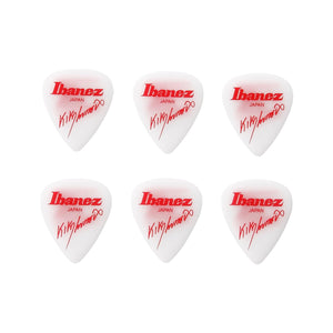 Ibanez B1000KL-WH Kiko Loureiro Guitar Pick Set, White, 6pcs