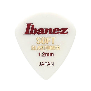 Ibanez BEL18ST12 1.2mm Elastomer Pick, Soft, 3pcs