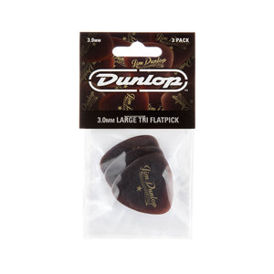 Jim Dunlop 494P102 Americana Large Tri Picks, Pack of 3