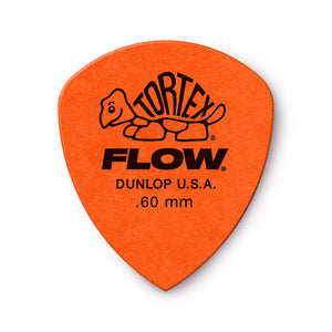 Jim Dunlop 558P.60 Tortex Flow Standard Guitar Picks, Pack of 12