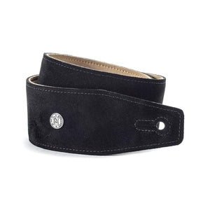 Jim Dunlop BMF-S01 Suede Guitar Strap, Ebony