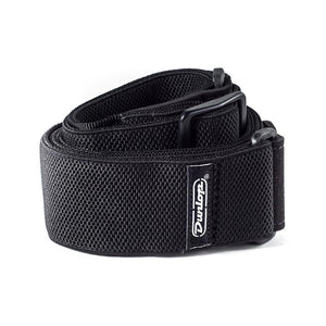 Jim Dunlop D69-01BK Mesh Guitar Strap, Black