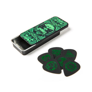 Jim Dunlop ILDCT01 I Love Dust Green Guitar Picks Tin