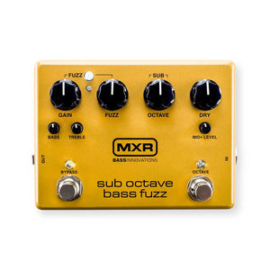 MXR M287 Sub Octave Bass Fuzz Guitar Effects Pedal