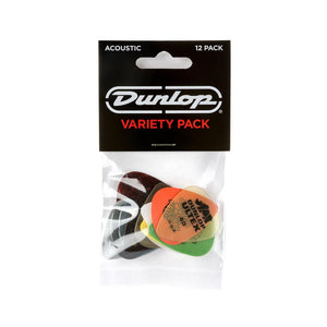 Jim Dunlop PVP112 Acoustic Guitar Pick Variety Pack, 12-Pack