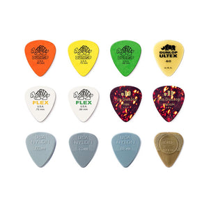 Jim Dunlop PVP112 Acoustic Guitar Pick Variety Pack, 12-Pack