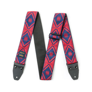 Jim Dunlop PWM05 Pendleton x Dunlop Woven Guitar Strap, Jacquard Big Horn