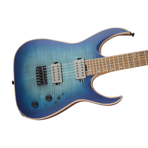 Jackson USA Signature Misha Mansoor Juggernaut HT6FM Guitar, Flame Maple FB, Satin Laguna Burst