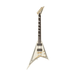 Jackson Pro Series Rhoads RRT3 Electric Guitar, Ivory w/Black Pinstripes