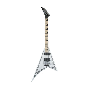 Jackson X Series Rhoads RRX24M Electric Guitar, Maple FB, Snow White w/Black Pinstripes