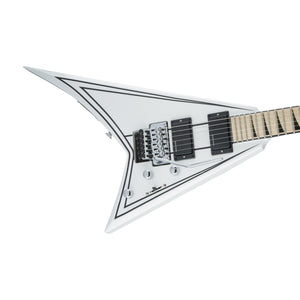 Jackson X Series Rhoads RRX24M Electric Guitar, Maple FB, Snow White w/Black Pinstripes