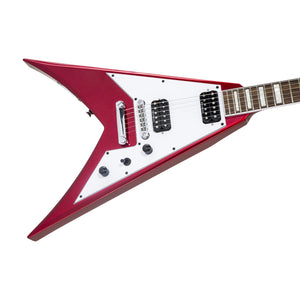 Jackson X Series Signature Scott Ian King V KVXT Electric Guitar, Laurel FB, Candy Apple Red