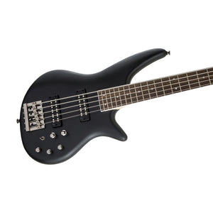 Jackson JS Series Spectra JS3 5-String Bass Guitar, Laurel FB, Satin Black