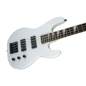 Jackson JS Series Concert Bass JS2 Guitar, Amaranth FB, Snow White