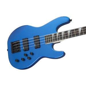 Jackson JS Series Concert Bass JS3 Guitar, Amaranth FB, Metallic Blue