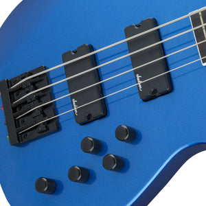 Jackson JS Series Concert Bass JS3 Guitar, Amaranth FB, Metallic Blue