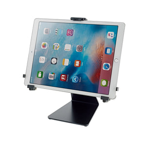 K&M 19792-016-55 Tablet PC Holder and Table Stand, Black