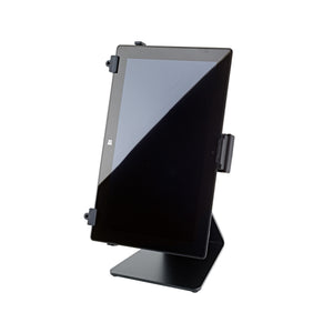 K&M 19792-016-55 Tablet PC Holder and Table Stand, Black