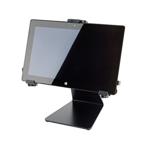 K&M 19792-016-55 Tablet PC Holder and Table Stand, Black